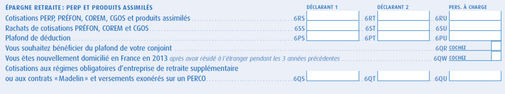 Cotisation Perp Prefon Corem Cgos Et Assimilés