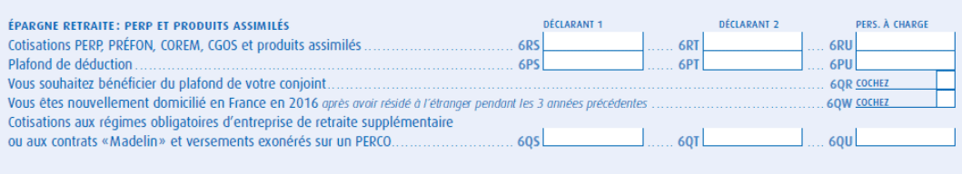Cotisation Perp Prefon Corem Cgos Et Assimilés