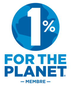 Logo membre 1% for the planet